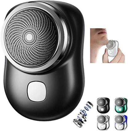 Mini Portable Electric Shaver – USB Rechargeable Pocket Trimmer
