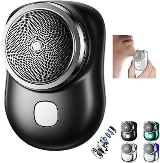 Mini Portable Electric Shaver – USB Rechargeable Pocket Trimmer