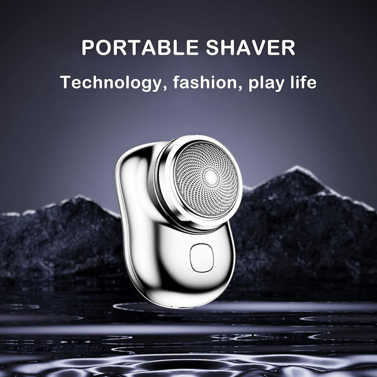 Mini Portable Electric Shaver – USB Rechargeable Pocket Trimmer