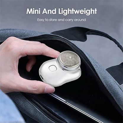 Mini Portable Electric Shaver – USB Rechargeable Pocket Trimmer