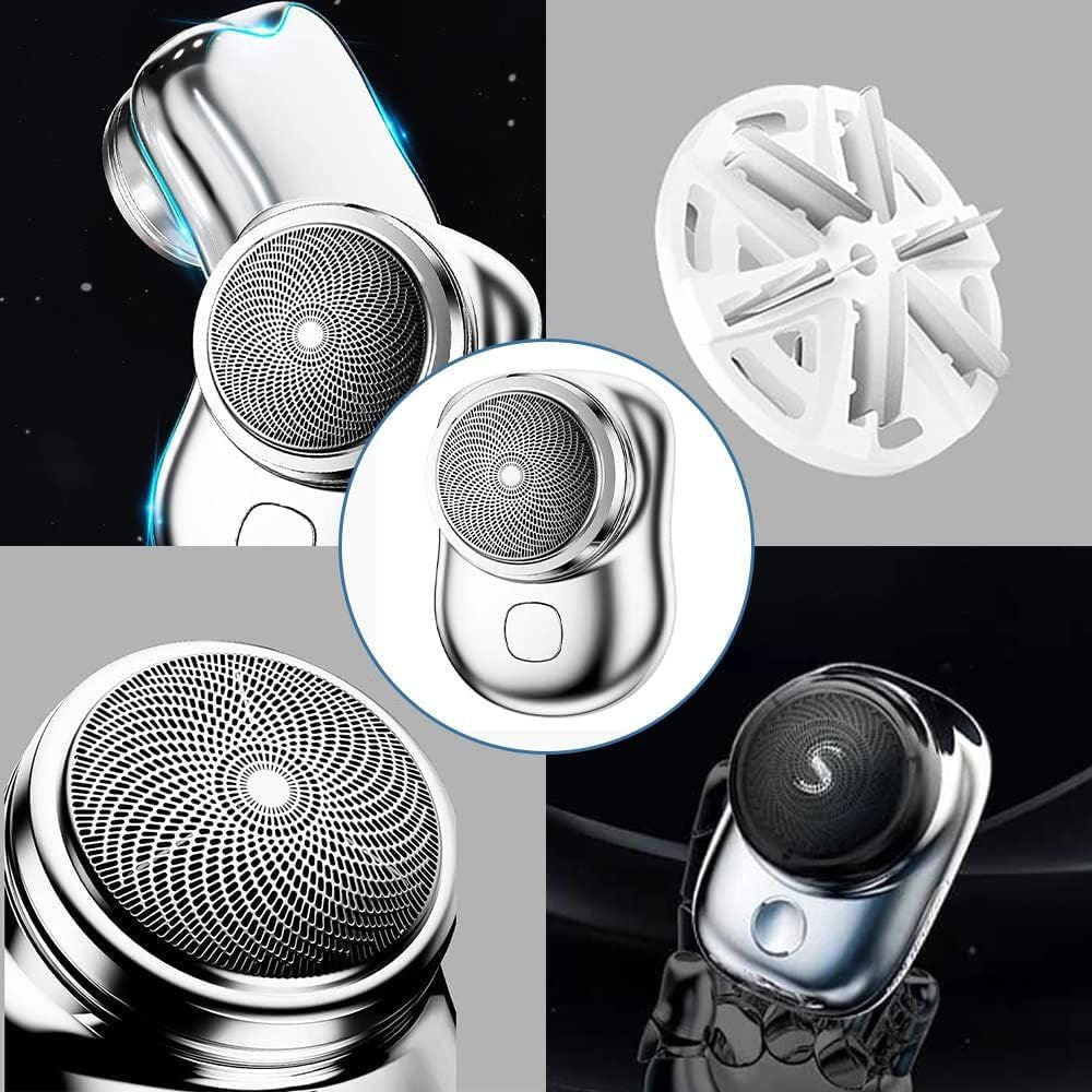 Mini Portable Electric Shaver – USB Rechargeable Pocket Trimmer