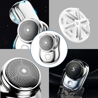 Mini Portable Electric Shaver – USB Rechargeable Pocket Trimmer